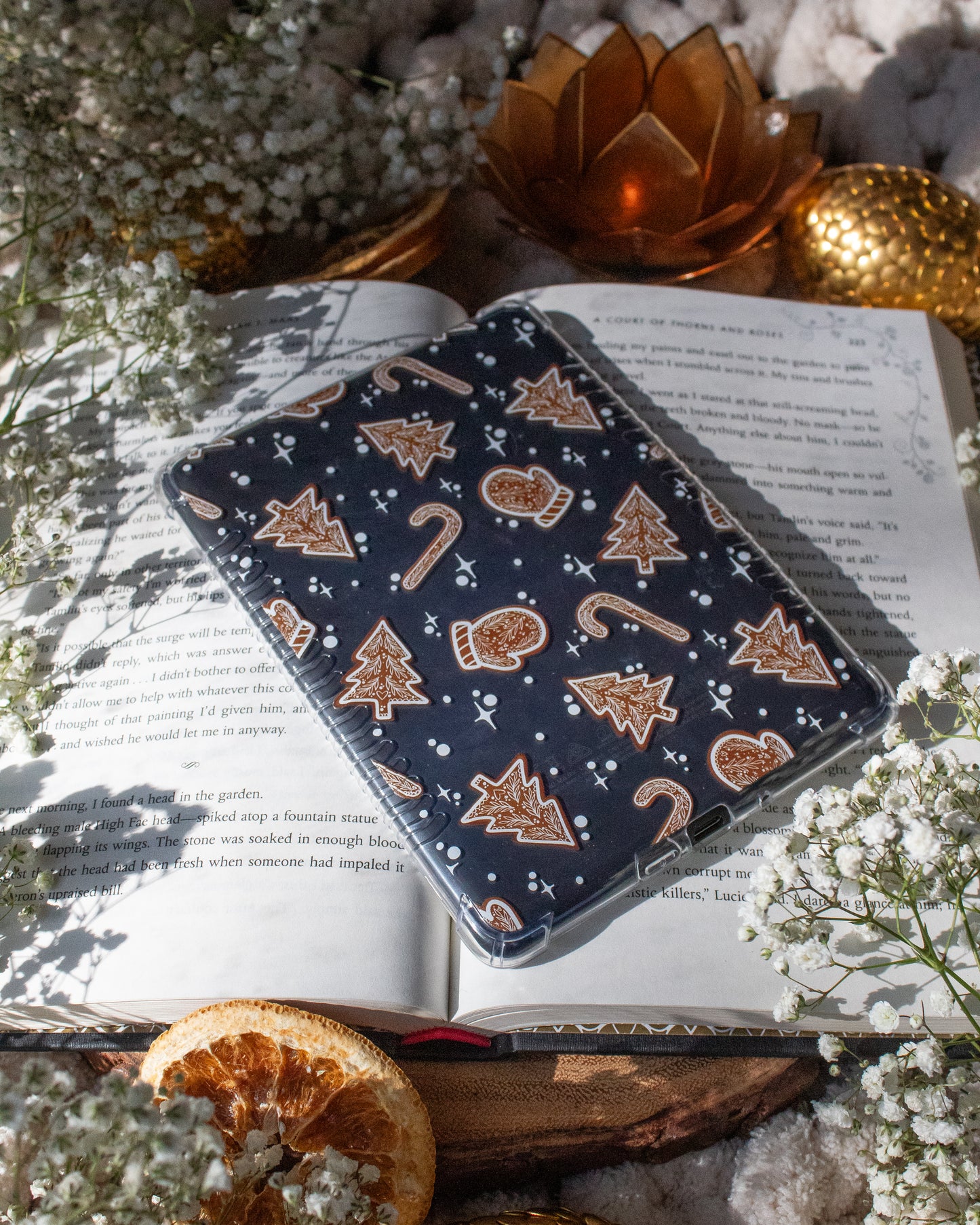 Christmas Cookies | Clear Soft Kindle Case