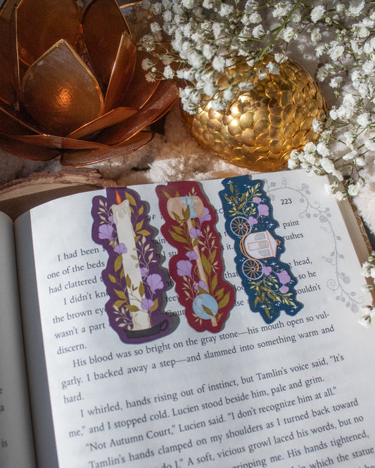 Regency Era Romance | Magnetic Bookmarks | Set of 3