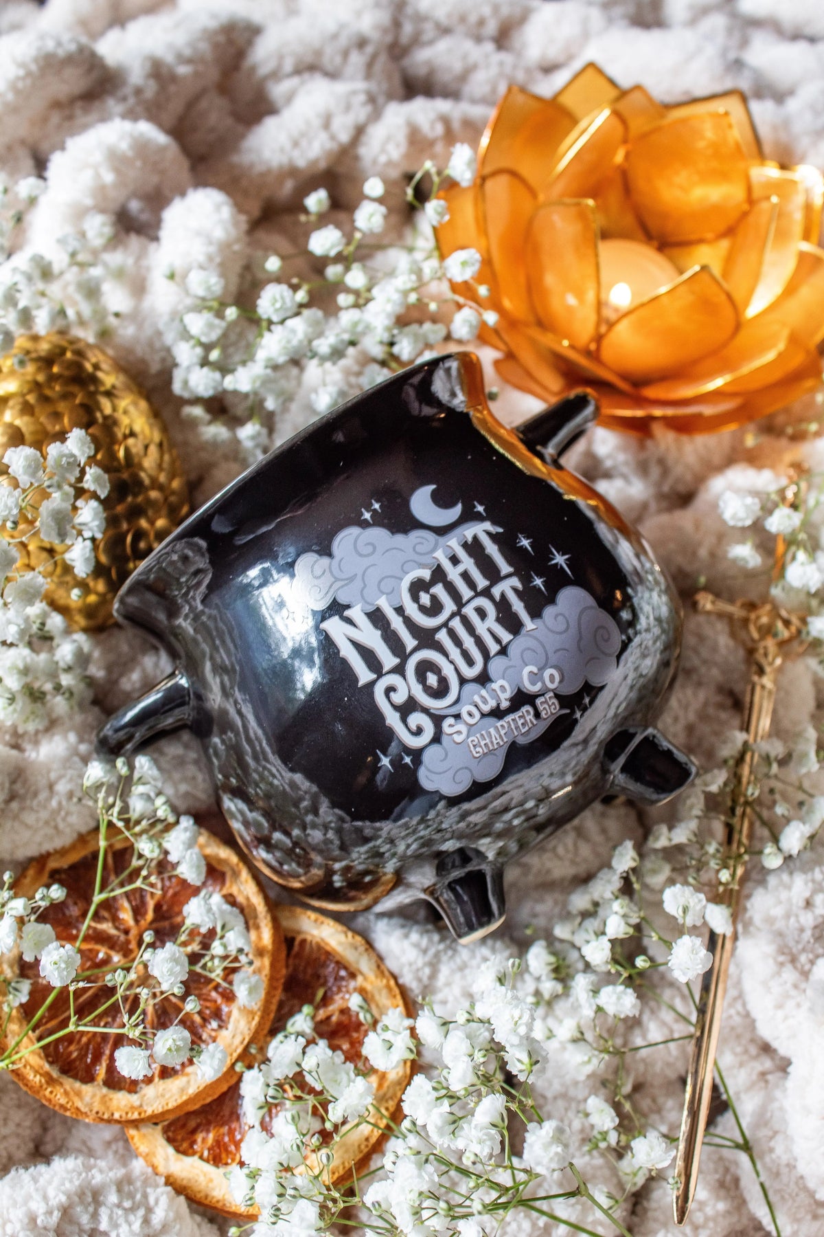 ACOTAR | 22oz Night Court Soup Co Cauldron Soup Mug