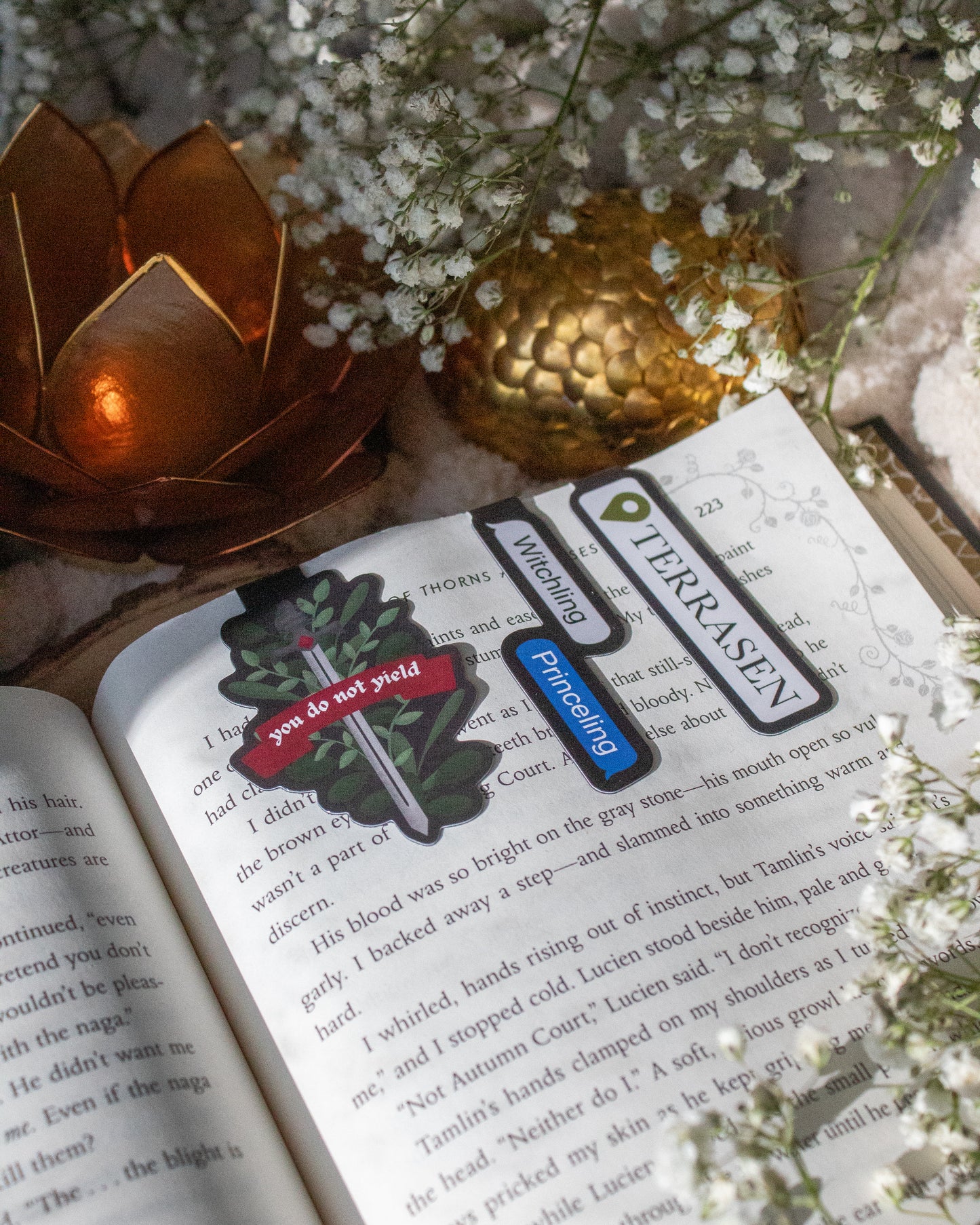 Throne of Glass | Magnetic Bookmarks | Set of 3