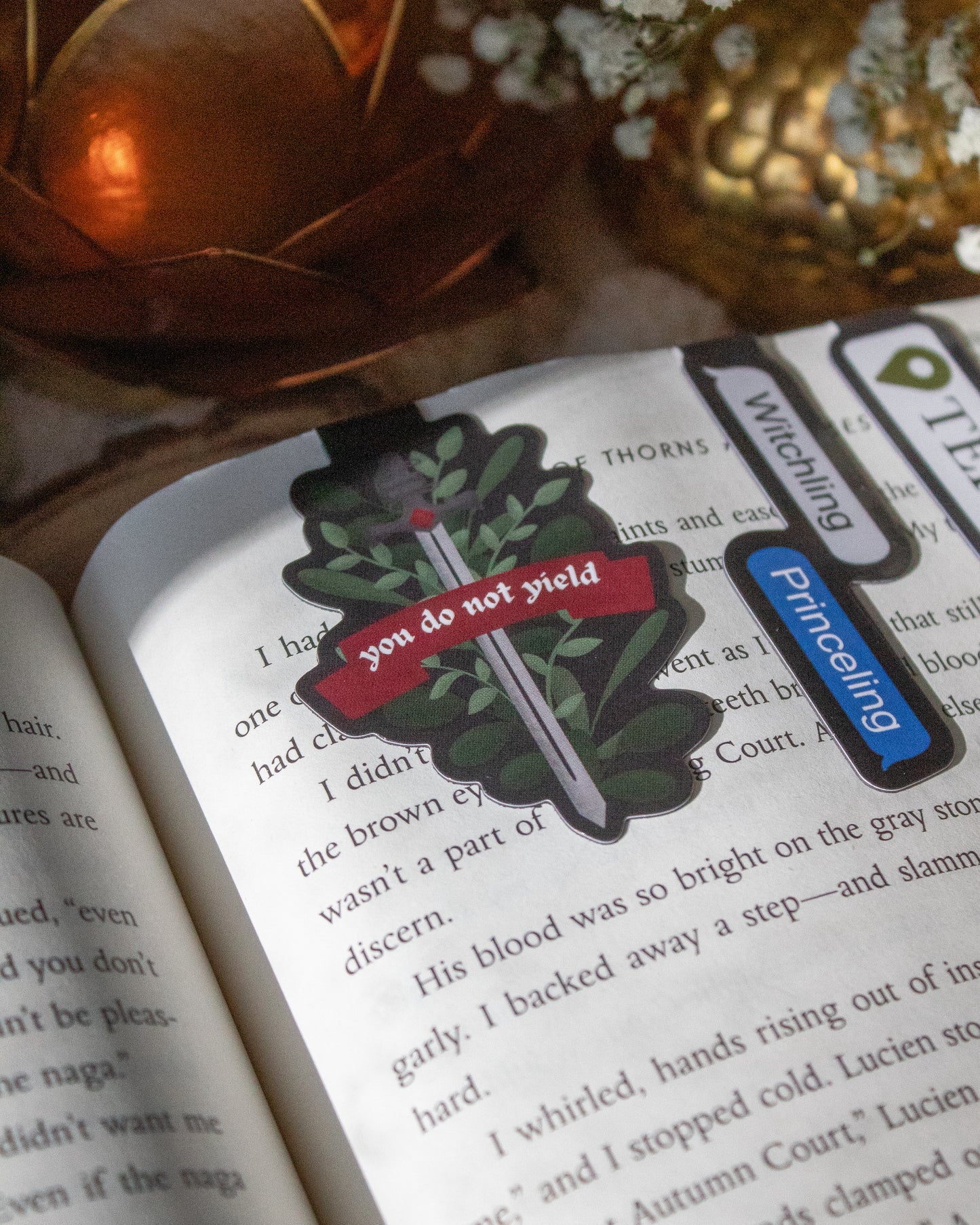 Throne of Glass | Magnetic Bookmarks | Set of 3