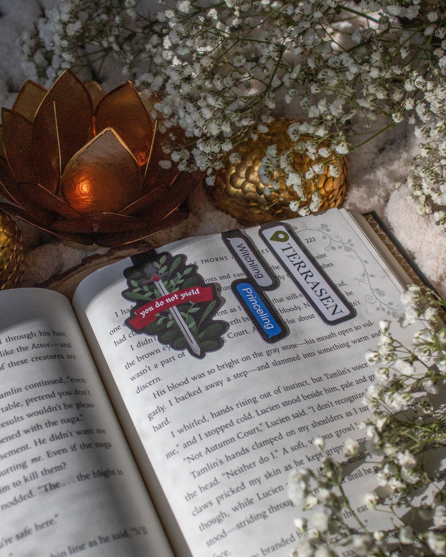 Throne of Glass | Magnetic Bookmarks | Set of 3