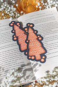 Gingerbread Tree Die-Cut Bookmark