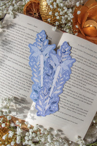 Winter Faerie Dagger Die-Cut Bookmark