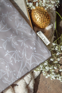 Water-Resistant Extra Large Book Sleeve | Tan Dragons