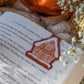 Gingerbread Library | Magnetic Bookmark