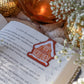 Gingerbread Library | Magnetic Bookmark