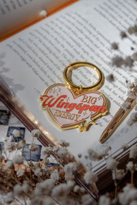 Big Wingspan Energy Metal Keychain