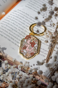 Once Upon A Broken Heart Little Fox Metal Keychain