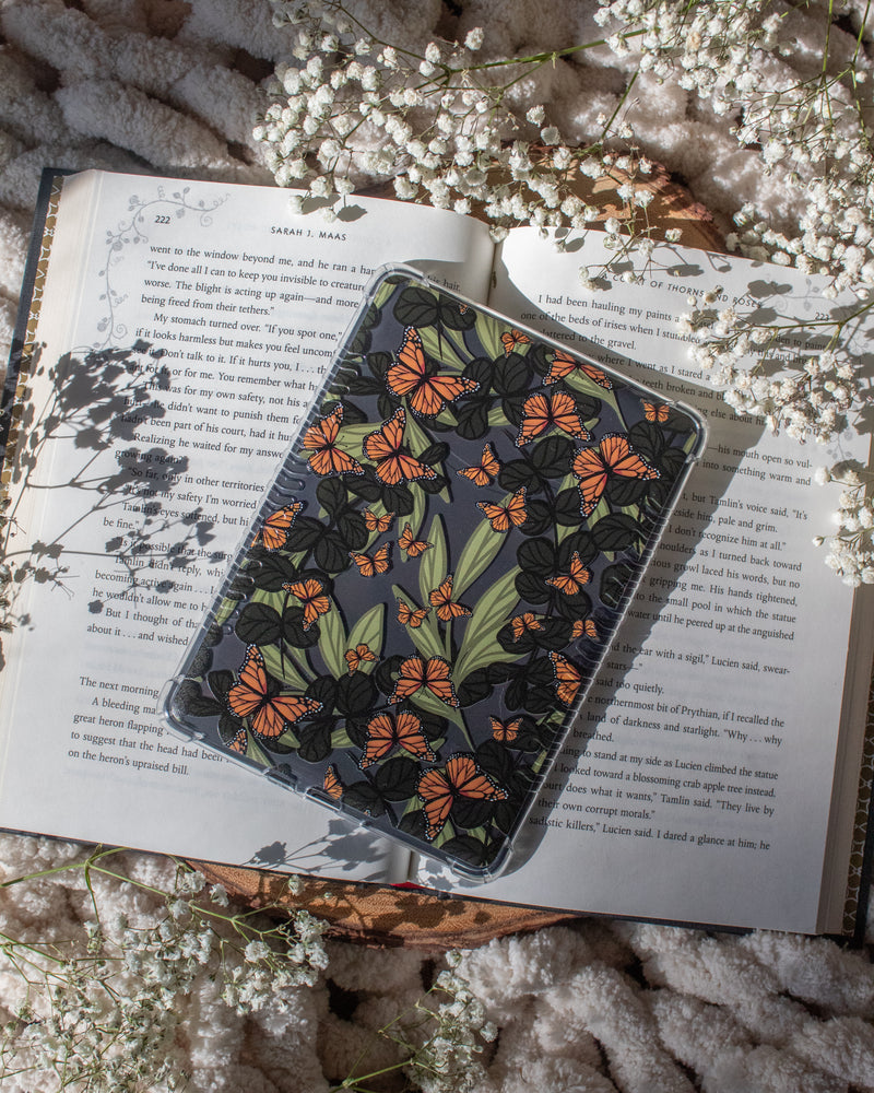 Butterfly Garden | Clear Soft Kindle Case