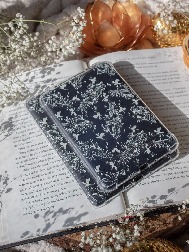 Ivory Swords | Clear Soft Kindle Case