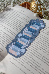 Winter Wonderland Bookstack Die-Cut Bookmark