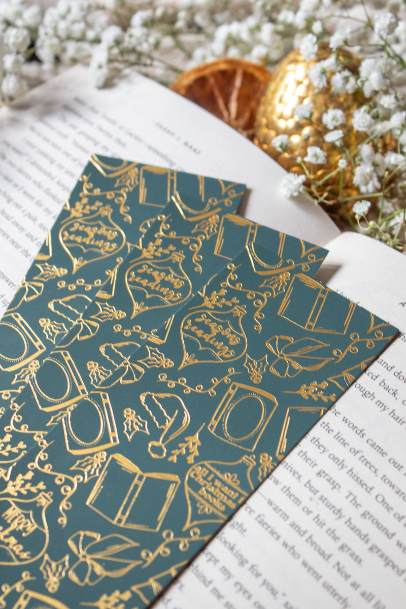 Seasons Reading Foil Bookmark