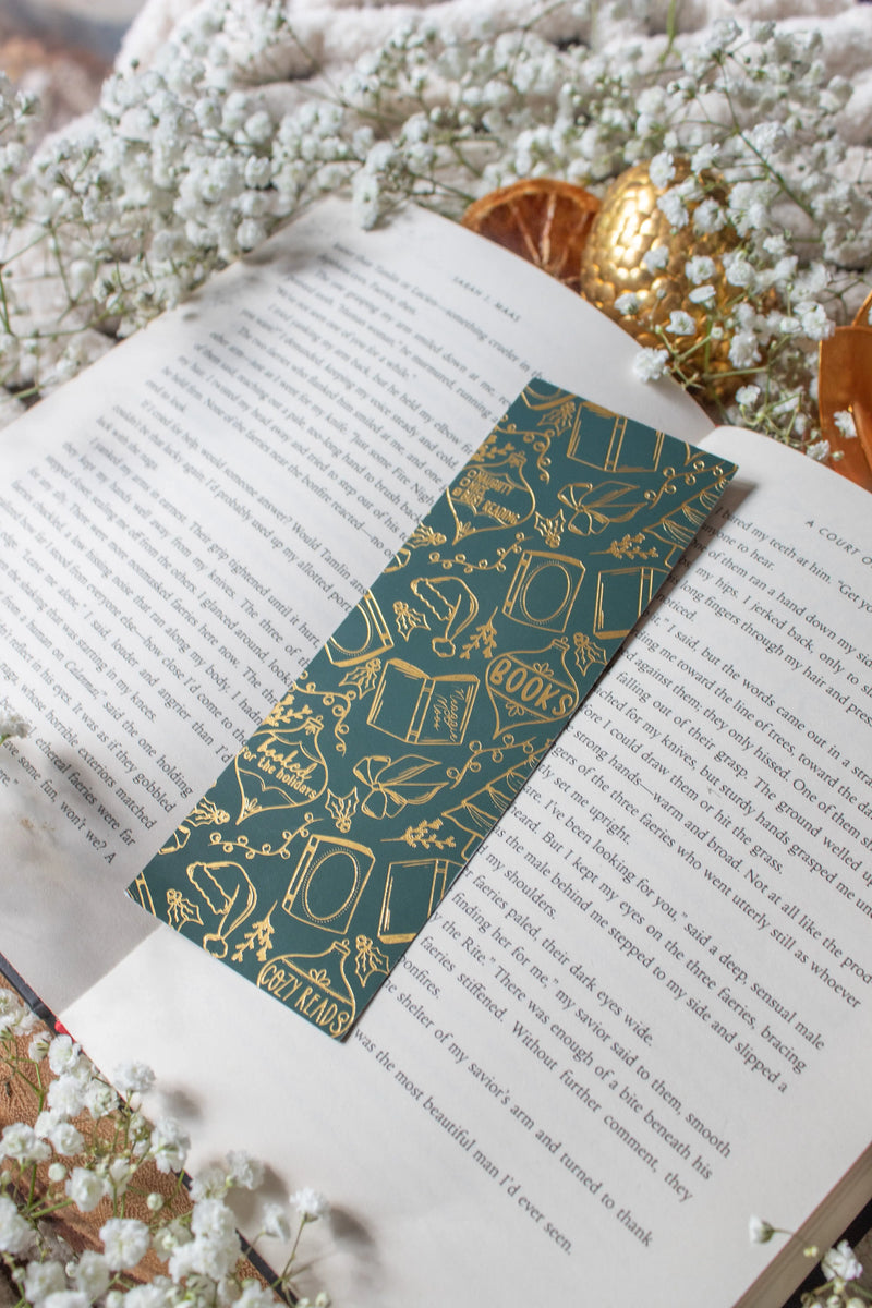Seasons Reading Foil Bookmark