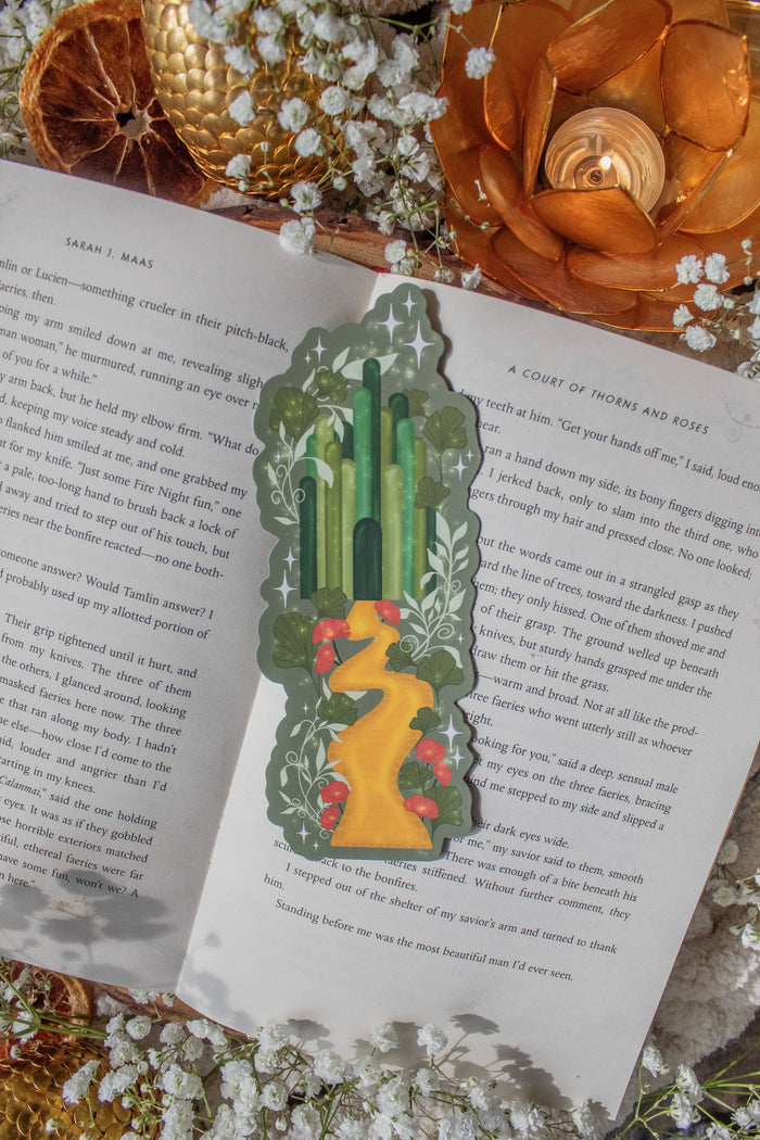 Wizard of Oz Bookmark | Emerald City Die-Cut Bookmark