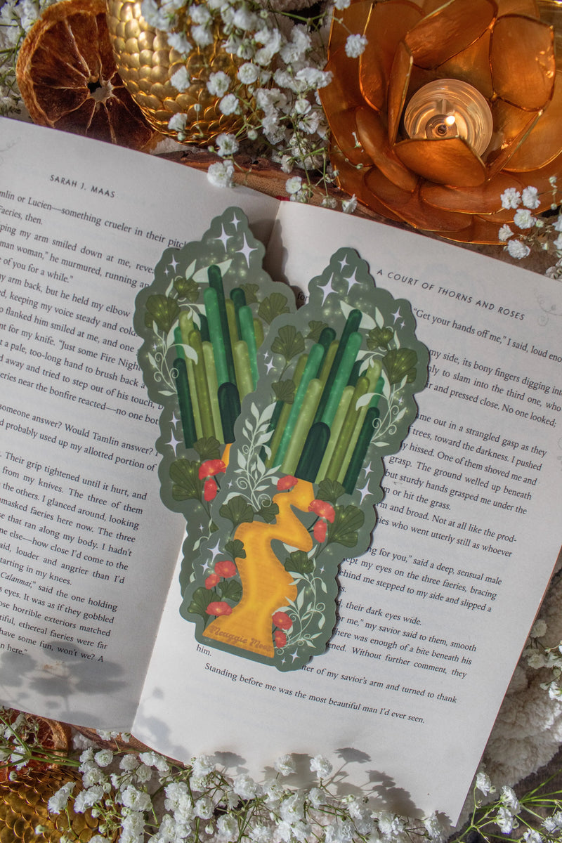 Wizard of Oz Bookmark | Emerald City Die-Cut Bookmark