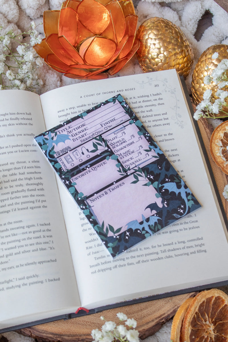 Book Review Post-it® Notepad | Fantasy Reader