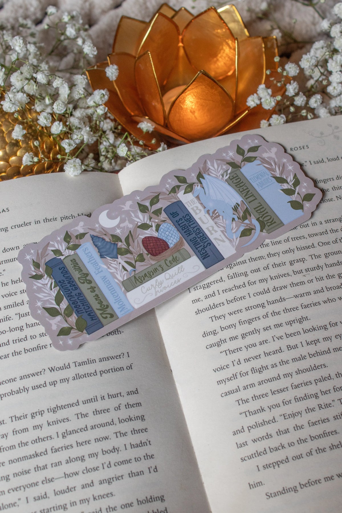 When the Moon Hatched Bookmark | Raeve's Bookshelf Die-Cut Bookmark