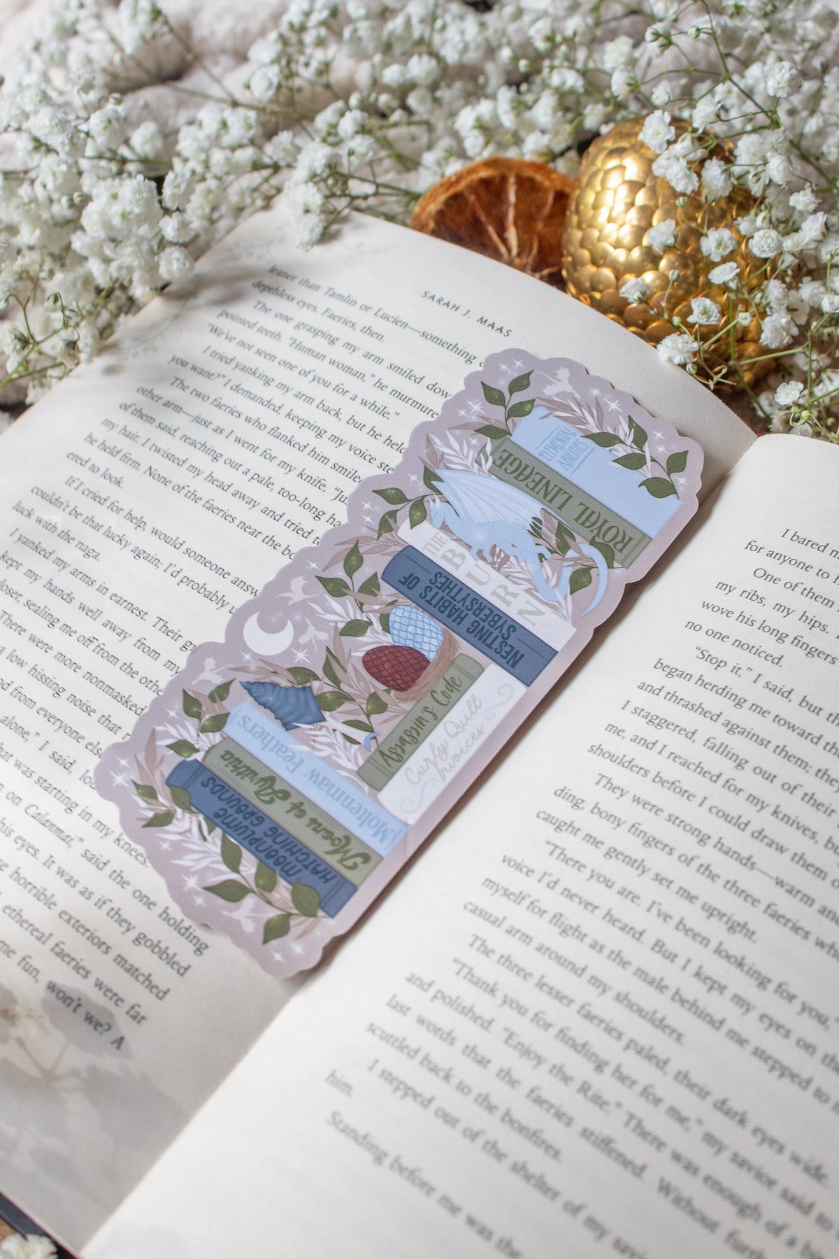 When the Moon Hatched Bookmark | Raeve's Bookshelf Die-Cut Bookmark