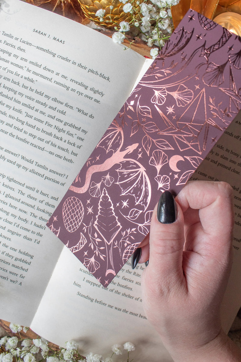 When the Moon Hatched Bookmark | Icons Foil Bookmark