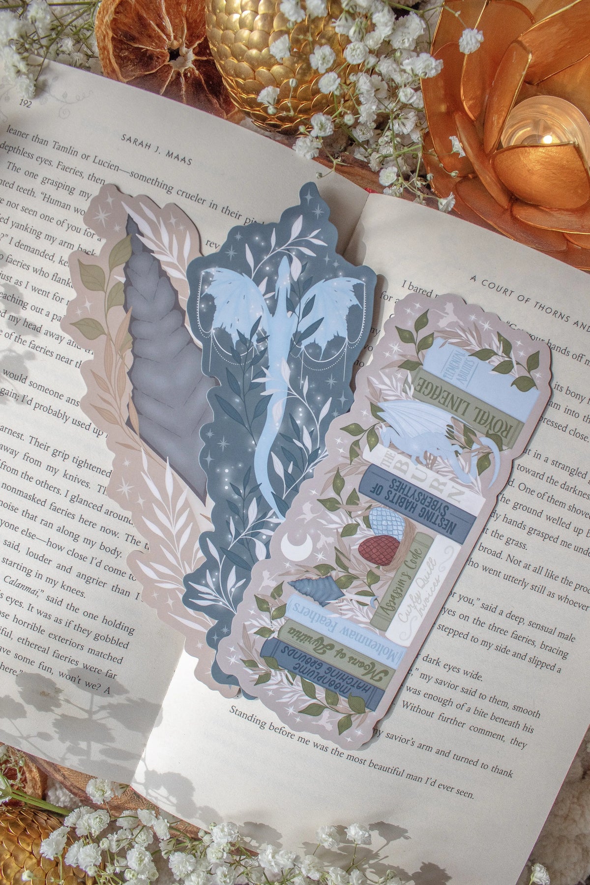 When the Moon Hatched Bookmark | Raeve's Bookshelf Die-Cut Bookmark