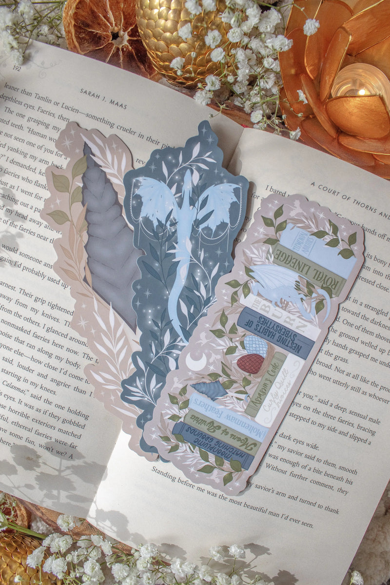 When the Moon Hatched Bookmark | Raeve's Bookshelf Die-Cut Bookmark