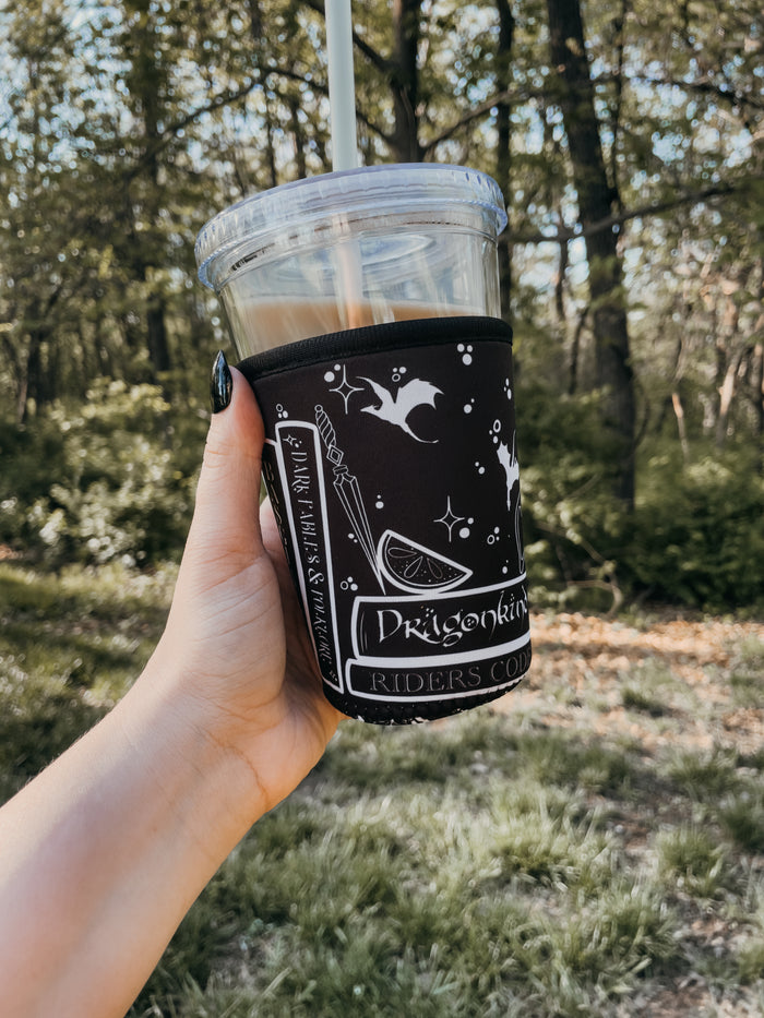 Violet's Bookshelf | 16oz Drink Sleeve