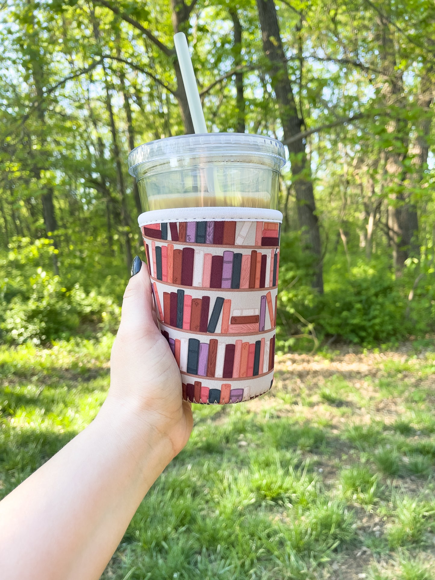 Bookshelf | 16oz Drink Sleeve