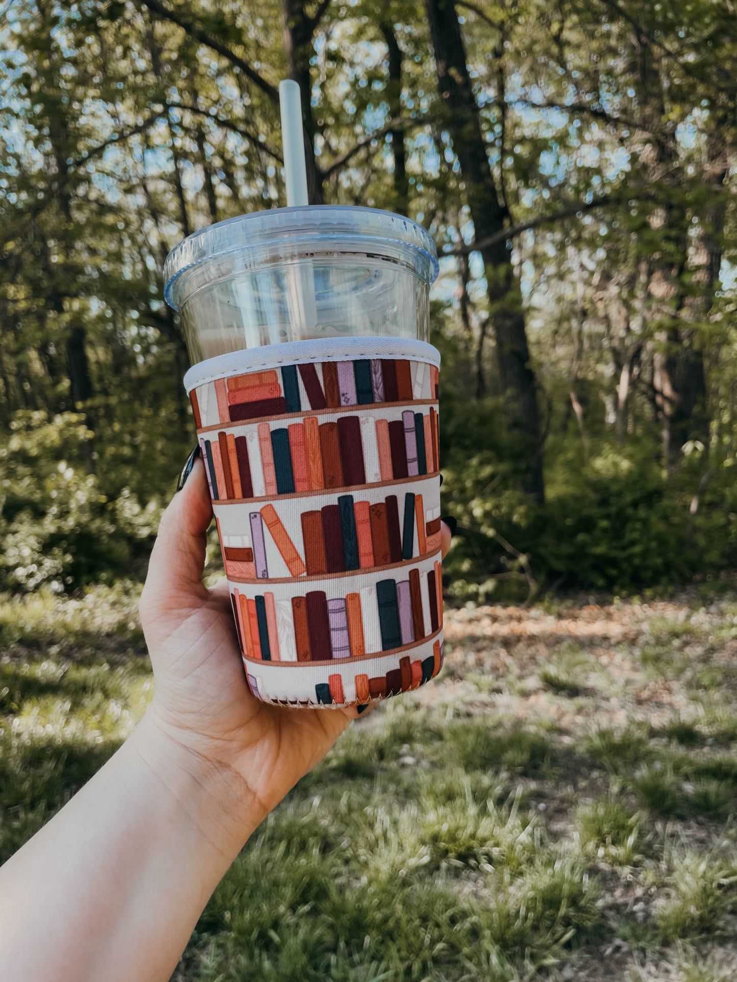 Bookshelf | 16oz Drink Sleeve