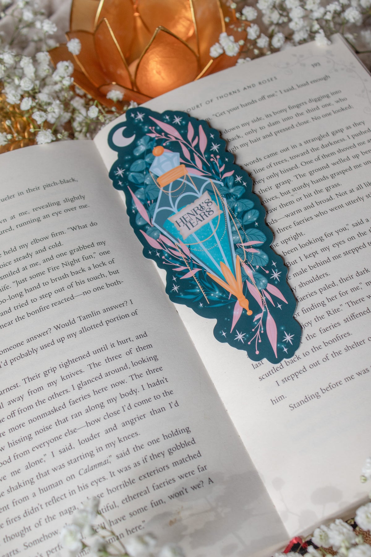 Spark of the Everflame Bookmark | Henri's Tears Elixir