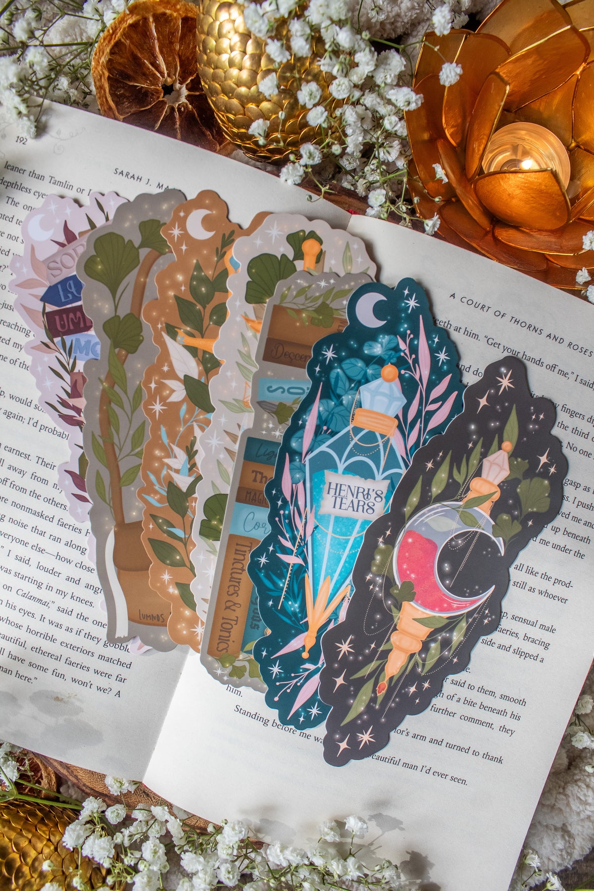 Spark of the Everflame Bookmark | Flameroot Elixir