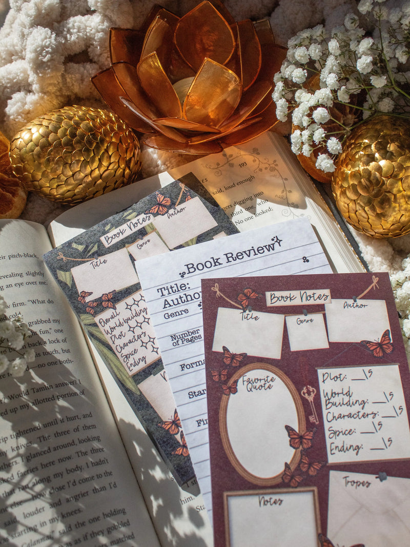 Book Review Post-it® Notepad | Retro