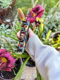 Bookish Hair Claw Clip | Burgundy Books