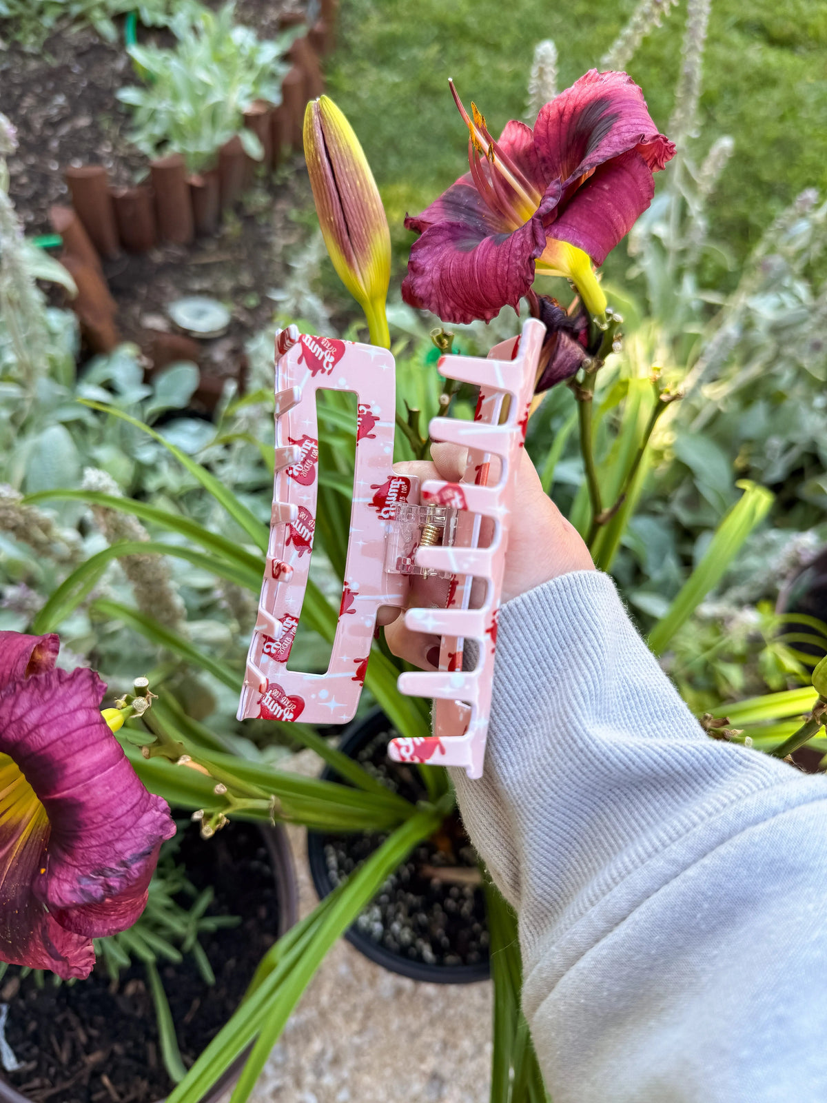 Bookish Hair Claw Clip | Sucker for Smut
