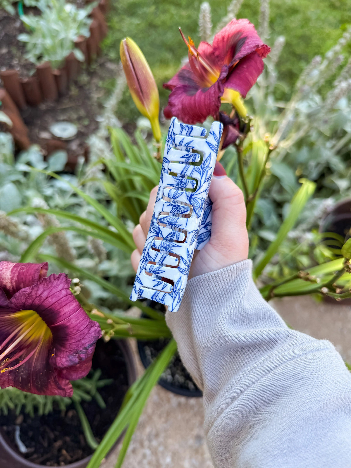 Bookish Hair Claw Clip | Porcelain Books