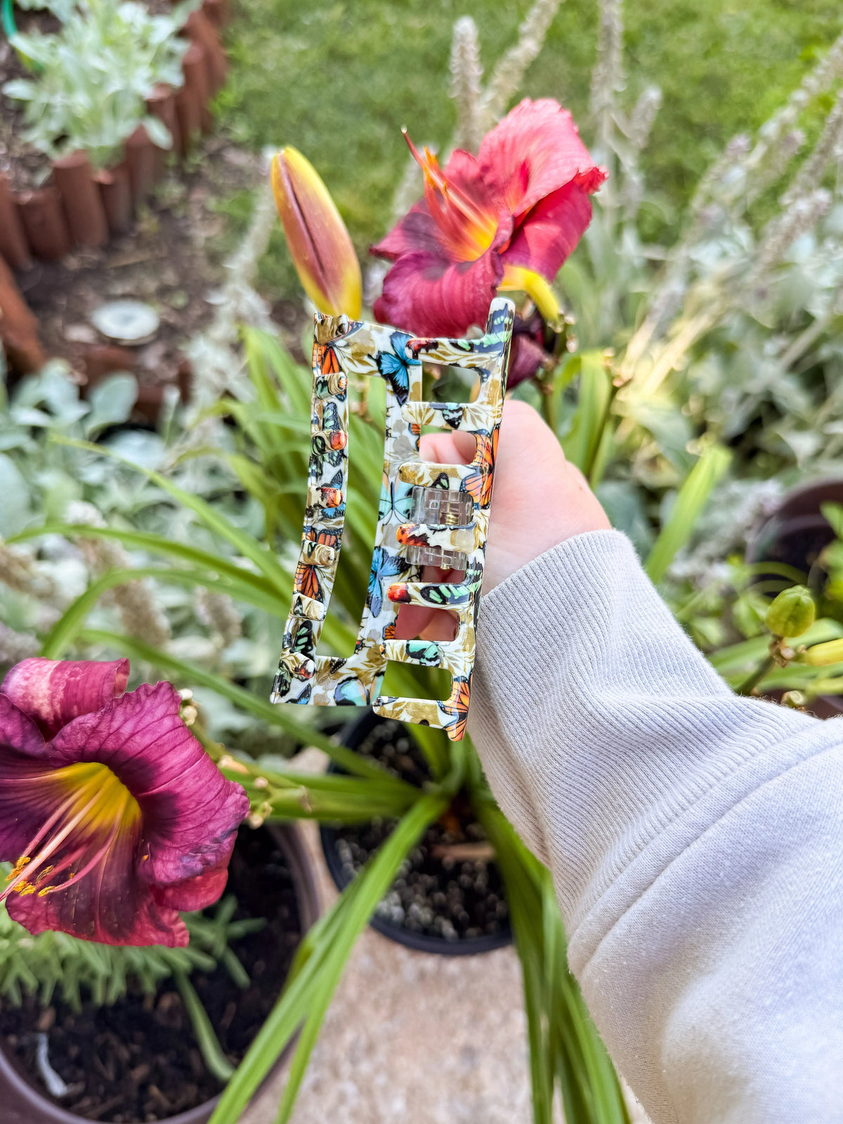 Hair Claw Clip | Butterfly Fields