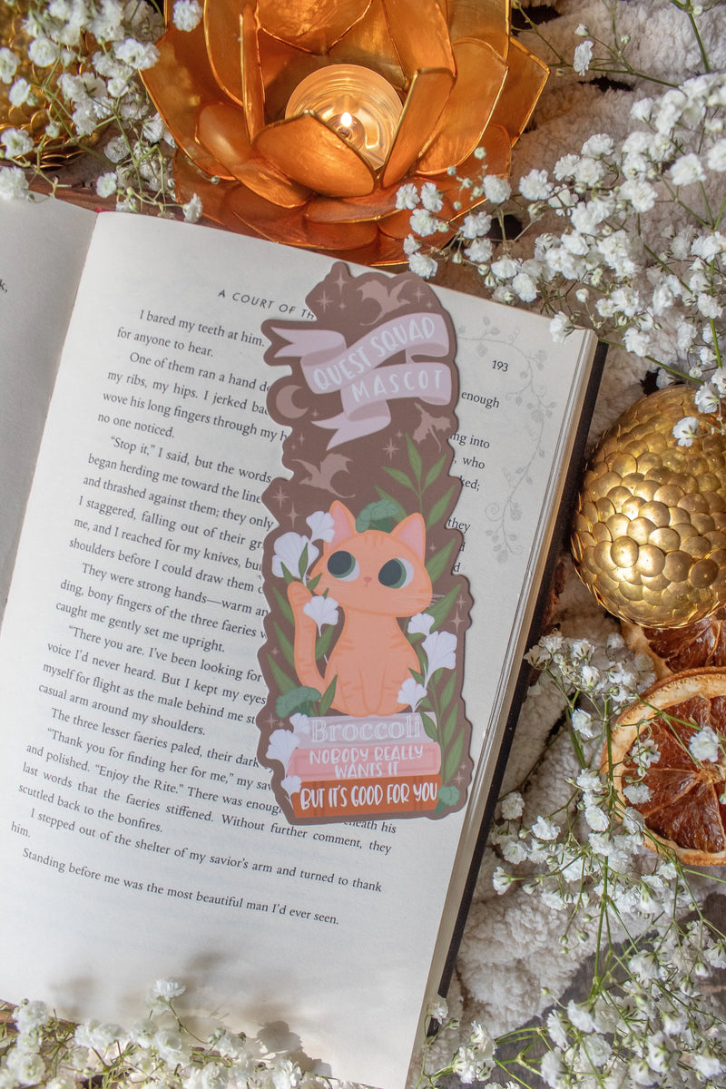 Fourth Wing Bookmark | Quest Squad Mascot