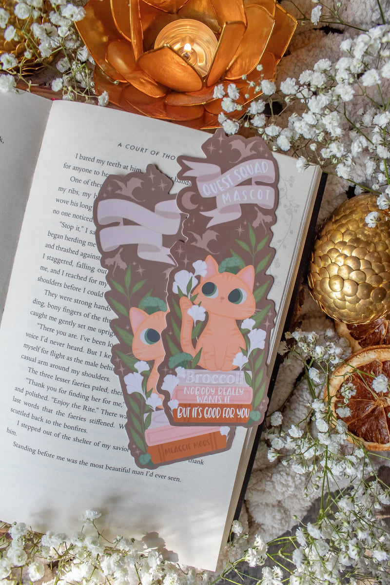 Fourth Wing Bookmark | Quest Squad Mascot