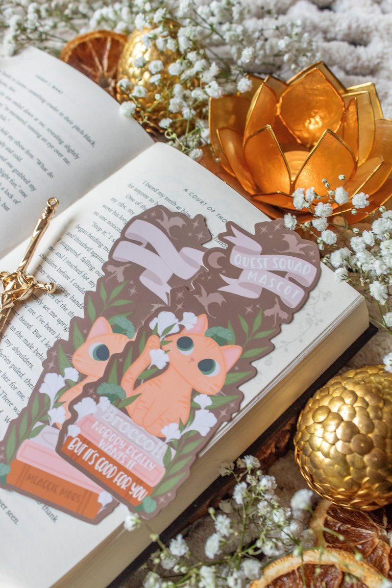 Fourth Wing Bookmark | Quest Squad Mascot