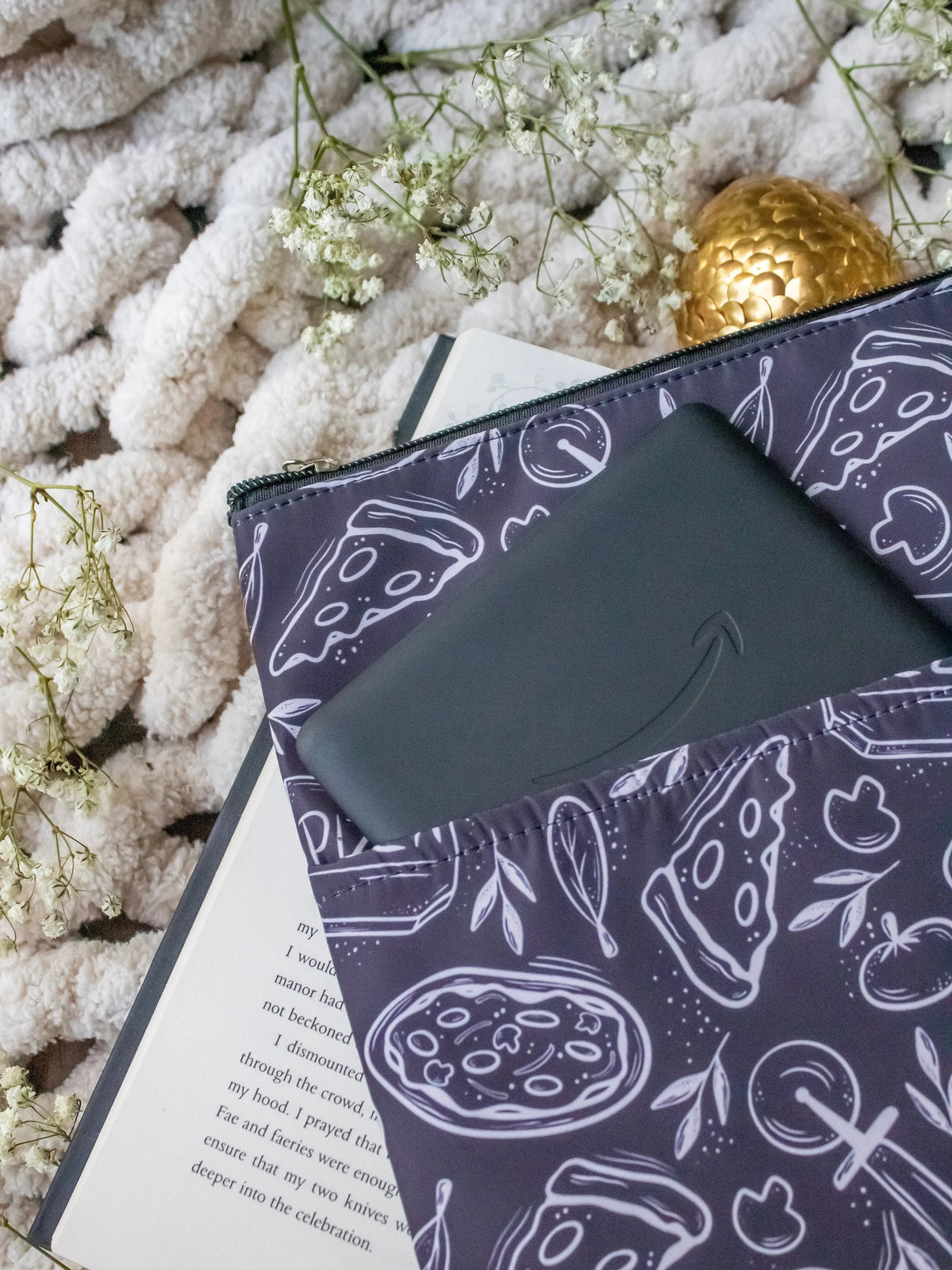 Pizza Party Book Sleeve