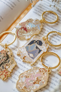Once Upon A Broken Heart Little Fox Metal Keychain