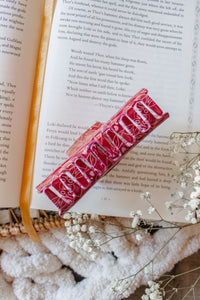 Bookish Hair Claw Clip | Love Story