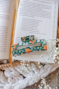 Bookish Hair Claw Clip | Littlest Book Dragon