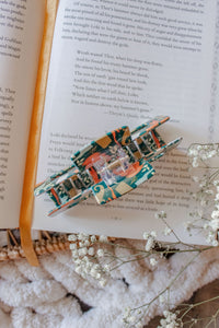 Bookish Hair Claw Clip | Littlest Book Dragon