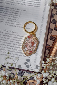 Once Upon A Broken Heart Little Fox Metal Keychain