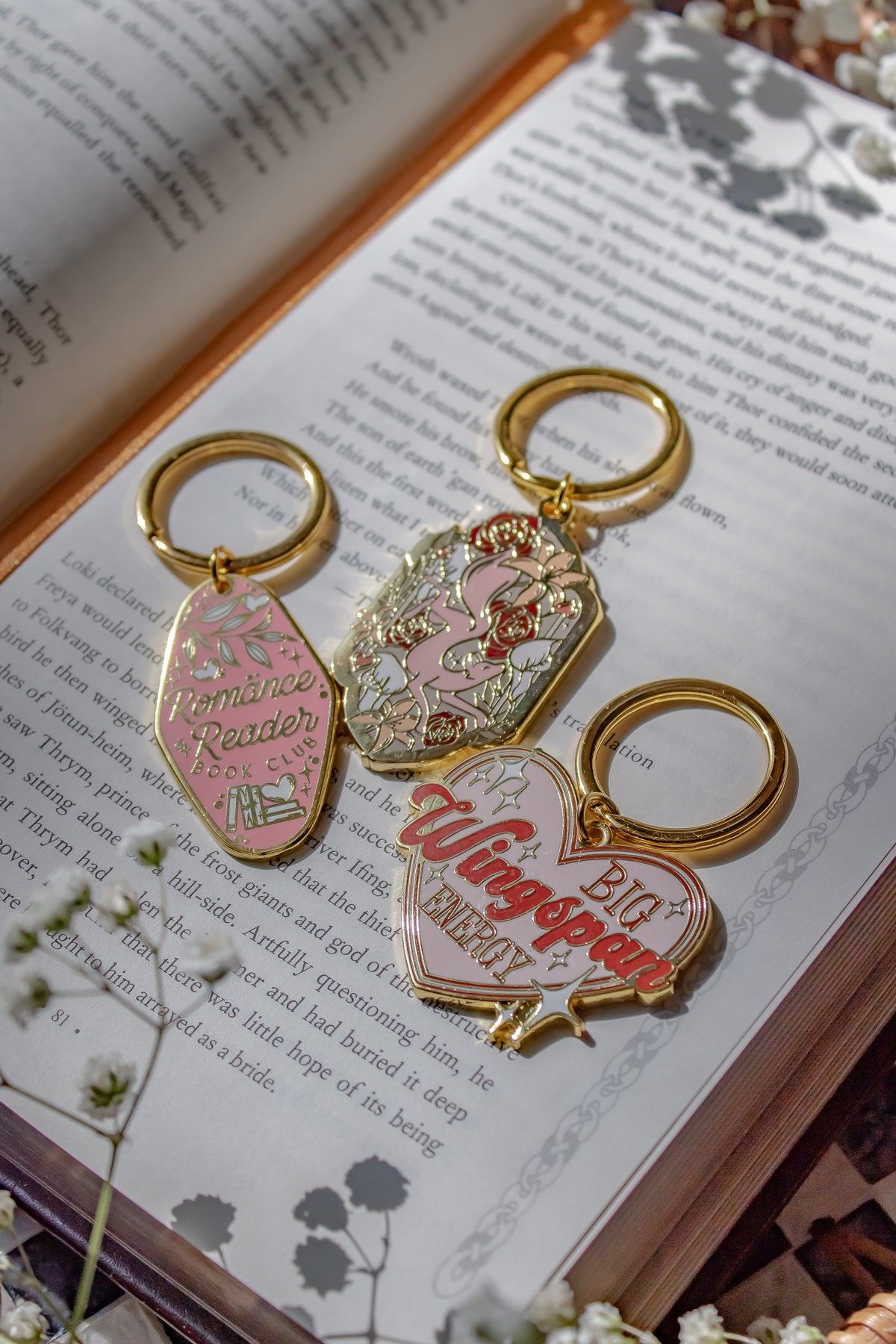 Once Upon A Broken Heart Little Fox Metal Keychain