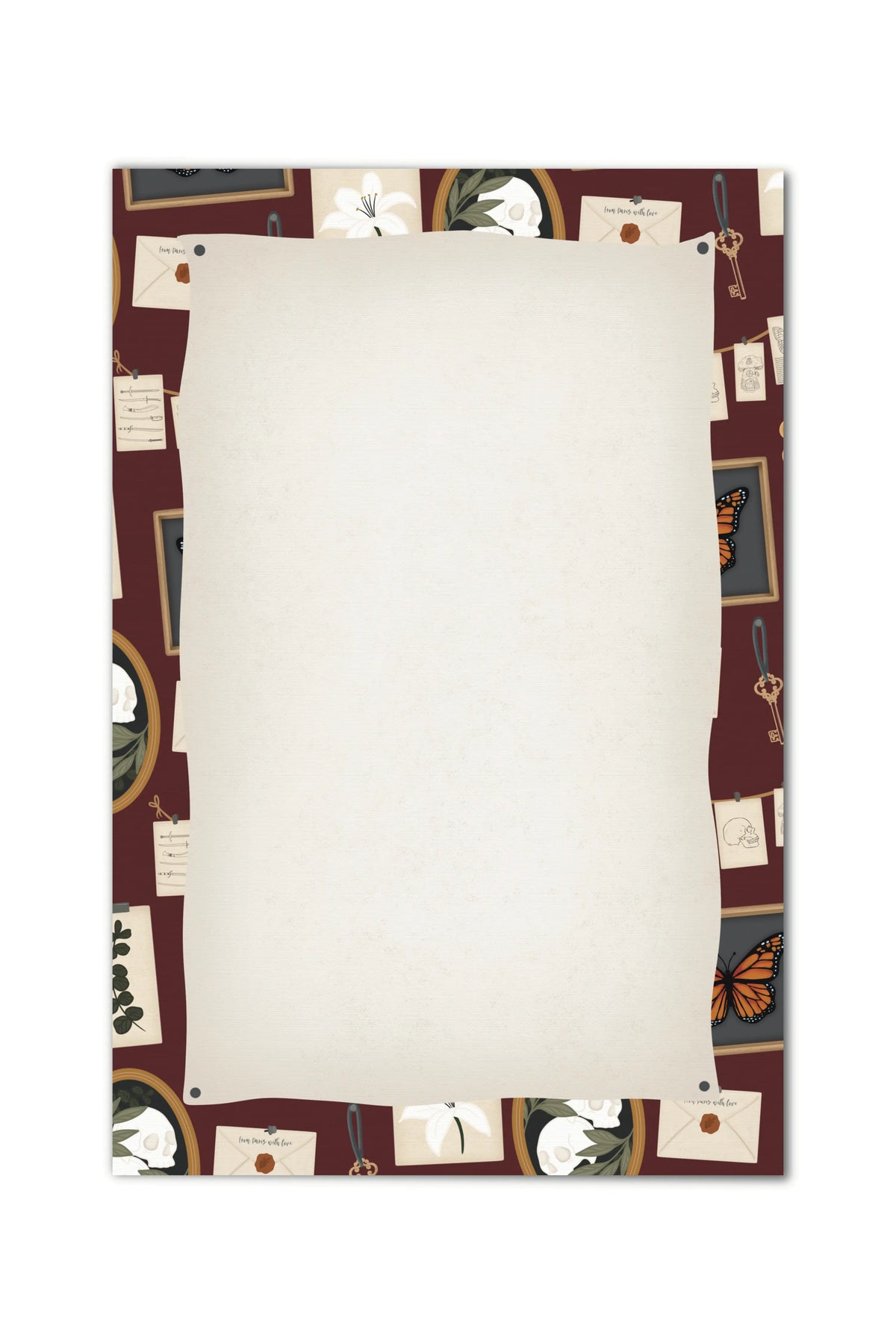 4"x6" Notepad | Dark Academia