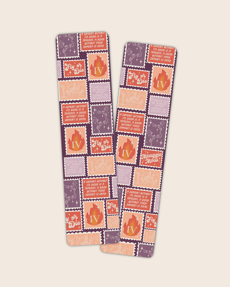 Bookmark | Fourth Wing Stamps