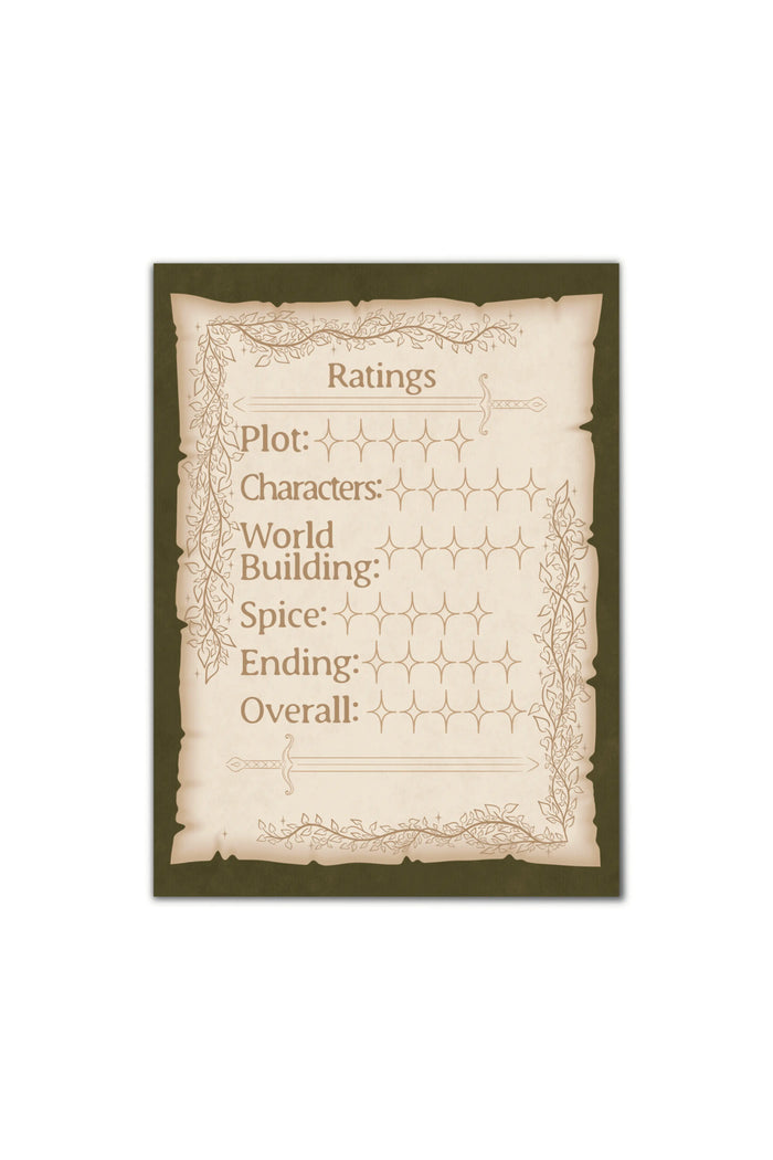 3"x4" Sticky Notes | Parchment Book Review Ratings