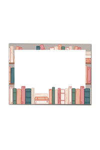 3"x4" Sticky Notes | Cozy Pastel Bookshelf